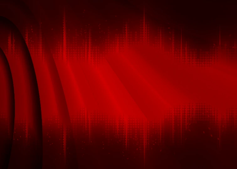 a close up of a red and black background, digital art, shutterstock, sound wave, no background and shadows, vector background, 3 meters