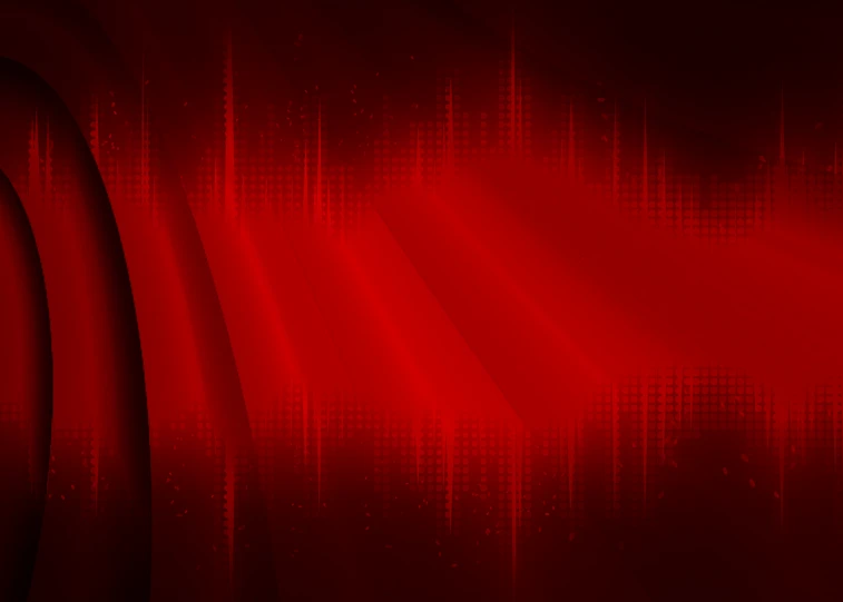 a close up of a red and black background, digital art, shutterstock, sound wave, no background and shadows, vector background, 3 meters