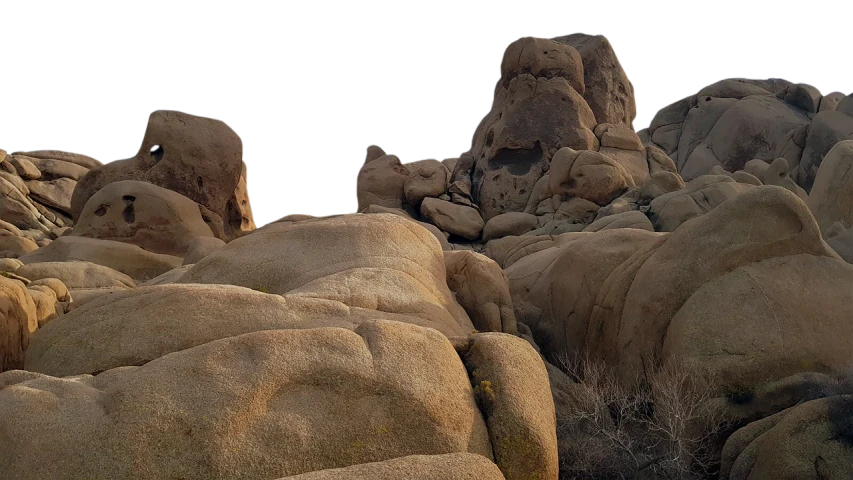 a group of large rocks sitting next to each other, digital art, featured on zbrush central, mojave desert, pareidolia, photogrammetry, rock arches