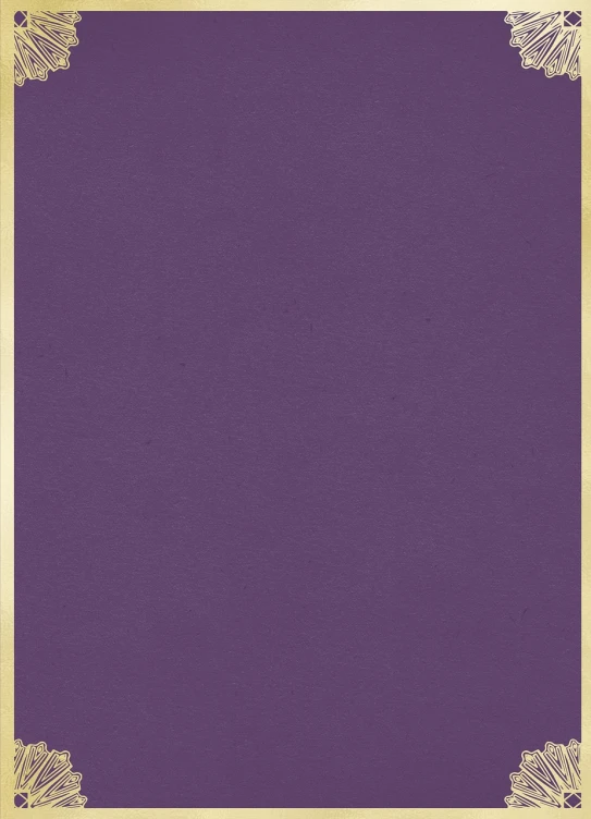 a picture of a purple background with a gold border, by Winona Nelson, recolored, blank background, divine background, simplified