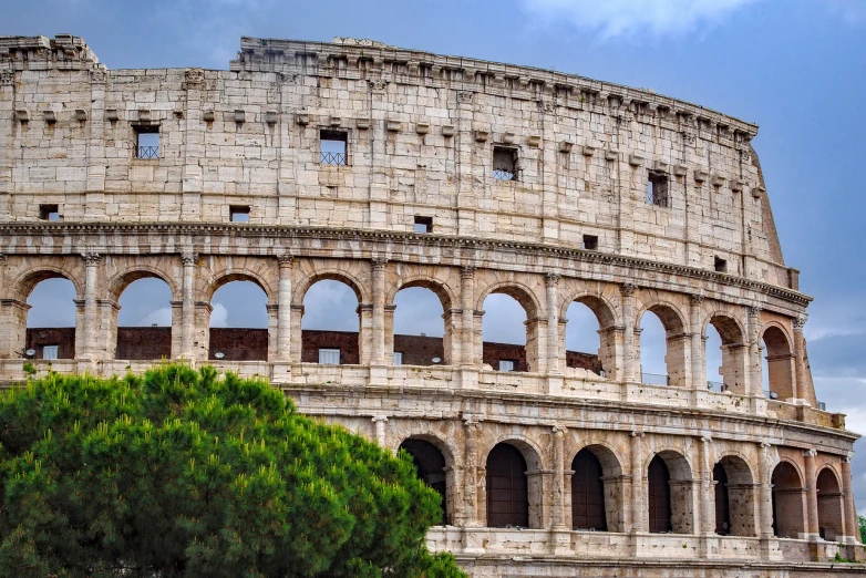 the colossion of the colossion of the colossion of the colossion of the colossion of the coloss, by Tom Wänerstrand, pexels contest winner, neoclassicism, colosseum, mediterranean features, orazio gentileschi style, hdr detail