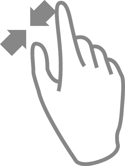 a close up of a finger pressing a button, lineart, figuration libre, gray, arrow shaped, gesture dynamic, image