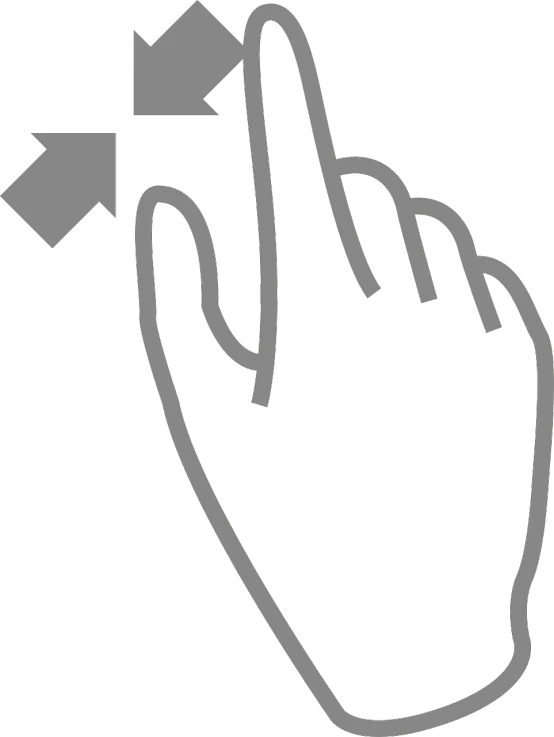 a close up of a finger pressing a button, lineart, figuration libre, gray, arrow shaped, gesture dynamic, image