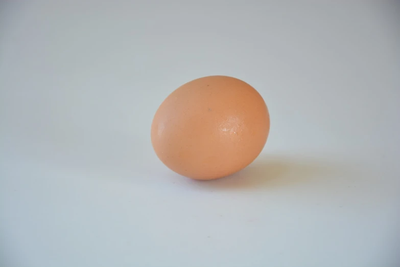 an egg sitting on top of a white table, by Georgina Hunt, close macro photo. studio photo, on simple background, real image, miniature product photo