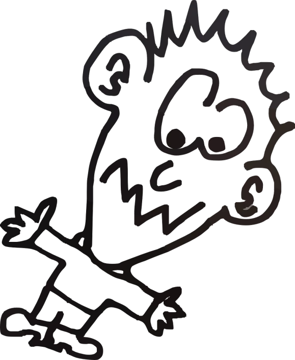 a black and white drawing of a person on a skateboard, an album cover, inspired by Michael Deforge, graffiti, portrait of bart simpson, black backround. inkscape, closeup - view, smudged