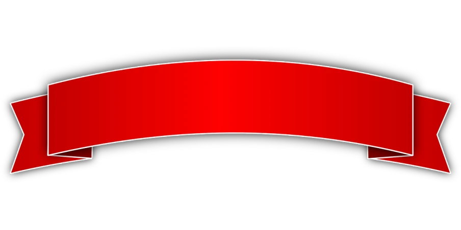 a red ribbon on a white background, a screenshot, inspired by Leon Polk Smith, symbolism, black backround. inkscape, woamn is curved, executive industry banner, race track background