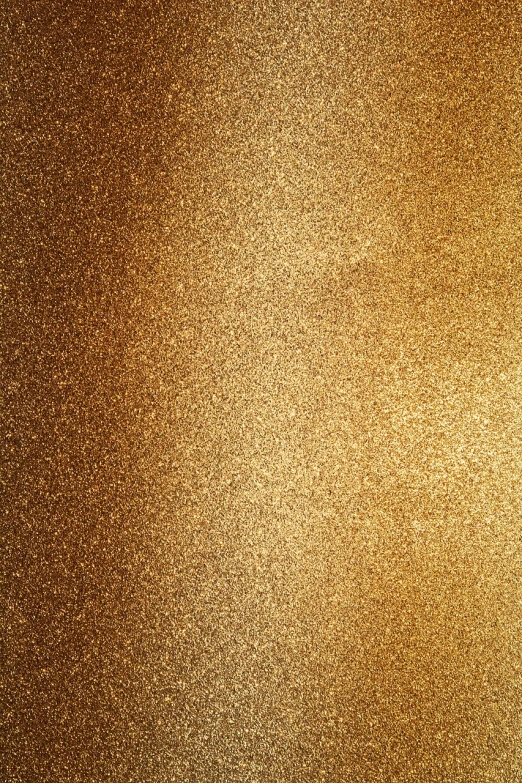 a close up view of a shiny surface, a pointillism painting, minimalism, golden background, dramatic gradient lighting, brown background, glittering metal paint