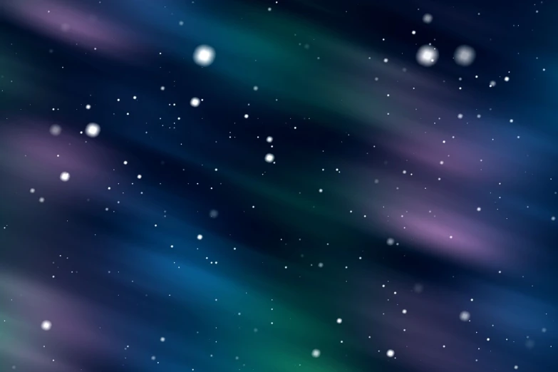 an image of a night sky with stars, an illustration of, by Rhea Carmi, shutterstock, space art, only snow i the background, blurred and dreamy illustration, purple and blue and green colors, beautiful iphone wallpaper