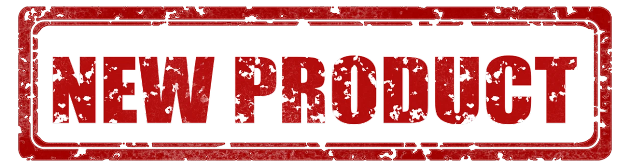 a red new product sign on a black background, by Kurt Roesch, trending on pixabay, graffiti, prophet graphic novel, proto - metal band promo, pouting, grungy
