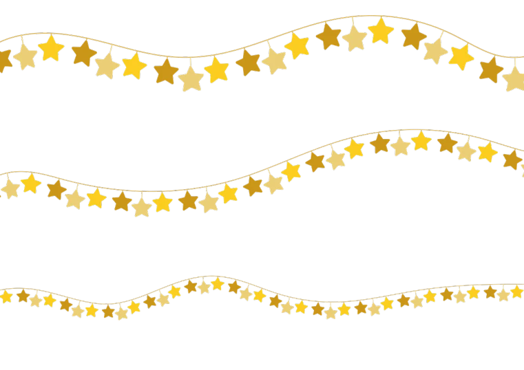 a set of gold stars on a black background, shutterstock, gold wires, star walk, 7 2 0 p, fully decorated