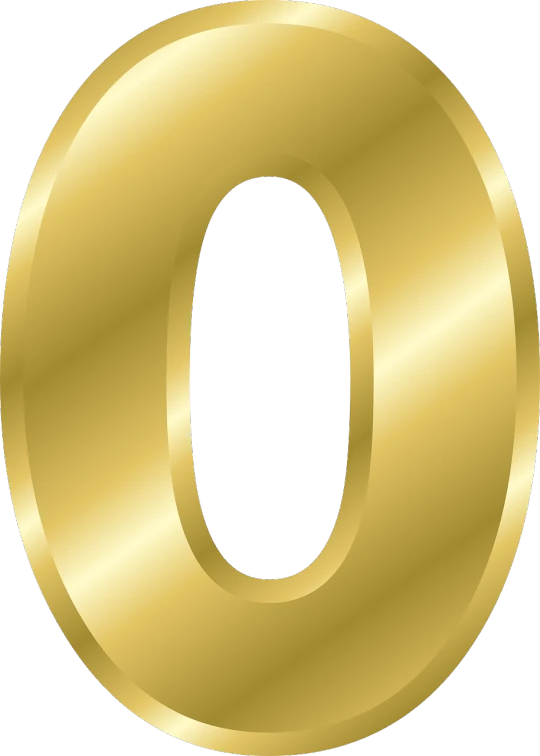 a gold number zero zero zero zero zero zero zero zero zero zero zero zero zero zero zero zero zero zero zero zero zero zero zero zero zero, a digital rendering, inspired by Kōno Michisei, pixabay, here is one olive, one object content, [ golden ratio ]!!, metal font