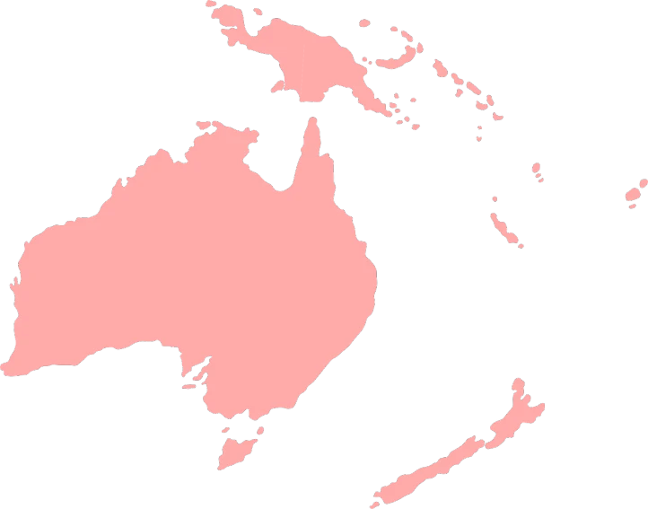 a gray map of australia on a white background, an illustration of, mingei, ((pink))