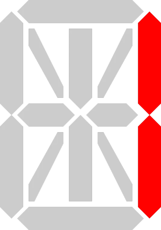 a white and red hexagon on a black background, inspired by Oskar Lüthy, reddit, neoplasticism, union jack, grayscale phtoto with red dress, ankh, official art