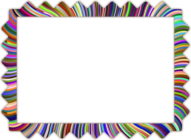 a picture of a picture of a picture of a picture of a picture of a picture of a picture of a picture of a picture of a, a digital rendering, inspired by Yaacov Agam, abstract illusionism, ornate border frame, black backround. inkscape, colorful anime movie background, curving black
