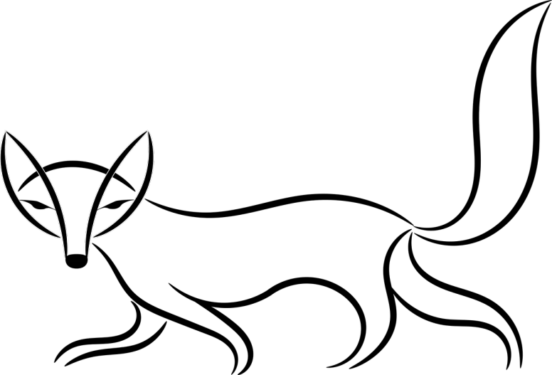 a line drawing of two leaves on a black background, inspired by Sōami, featured on unsplash, hurufiyya, mobile still frame. 4k uhd, banner, black white red, apple design