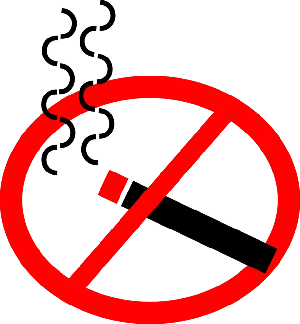 a no smoking sign on a black background, a screenshot, inspired by Shūbun Tenshō, auto-destructive art, circular, stick, no red colour, (((lumnious)))