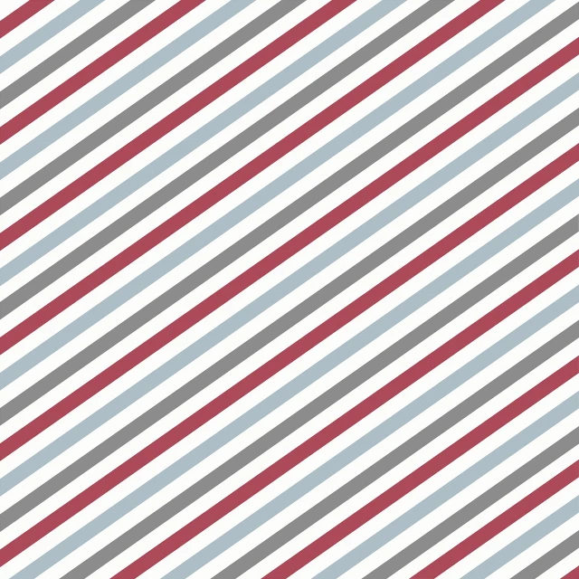 a diagonal striped pattern in red, gray and white, blue / grey background, nerds, wit studio, japan