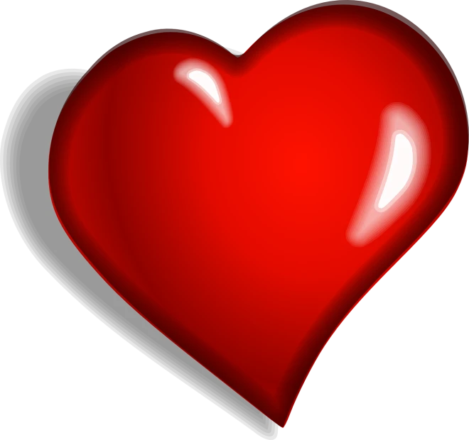 a red heart on a black background, a screenshot, clip art, from side, wonderful, dingy