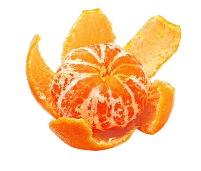 a peeled orange sitting on top of an orange peel, high quality product photo, cutout, istockphoto, hundreds of them