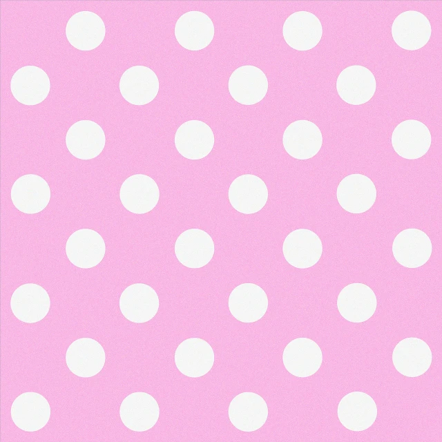 a pink background with white polka dots, a digital rendering, inspired by Peter Alexander Hay, tumblr, high detail product photo, screencap, bottom view, cute:2
