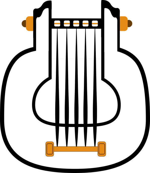 a close up of a musical instrument on a black background, a screenshot, inspired by Oskar Lüthy, modernism, created in adobe illustrator, radiator, vehicle illustration, bag