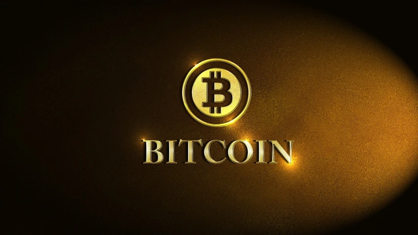 a bitcoin logo on a gold background, trending on pixabay, digital art, rich lighting, grandma, doge, sign