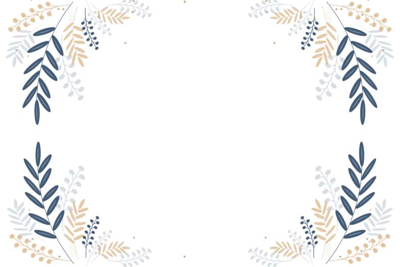 a wreath of leaves on a black background, a digital rendering, inspired by Master of the Embroidered Foliage, tumblr, black and blue scheme, background image, corners, dark and beige atmosphere