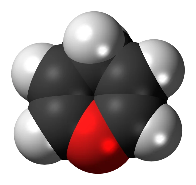 a group of black and white spheres with a red drop, polycount, detailed chemical diagram, from wikipedia, bottle, high res photo