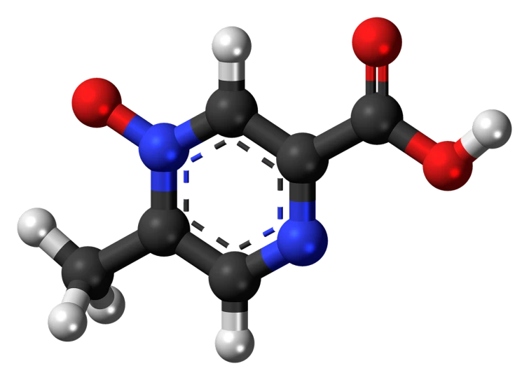 a close up of a molecule on a black background, by Dietmar Damerau, flickr, photorealistic detail, lysergic acid diethylamide, a wooden, in style of monkeybone