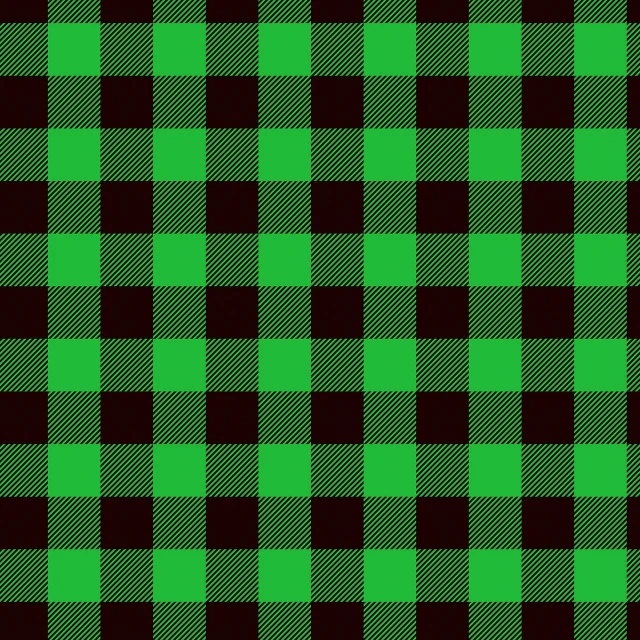 a green and black plaid fabric, visual art, 1200 dpi, various backgrounds, christmas, easy