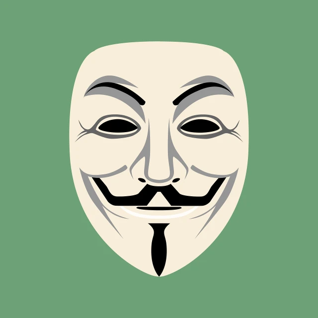 a guy wearing a v for vendette mask, vector art, anonymous mask, green face, revolutionary art style, wikihow illustration