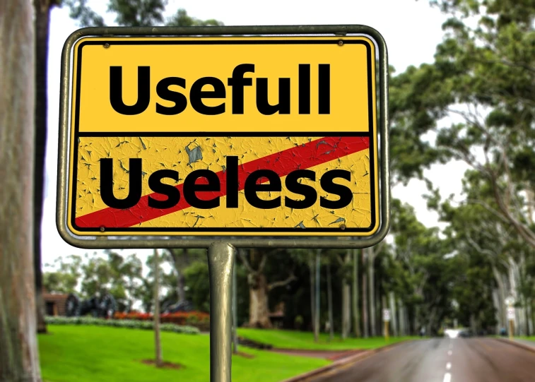a yellow street sign sitting on the side of a road, a stock photo, unilalianism, furless, seattle completely wasted away, ui, amazingly composed image