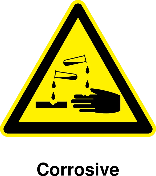 a yellow caution sign on a black background, a picture, by George Manson, plasticien, pouring, handling laboratory equipment, vector images, hands touching light drops