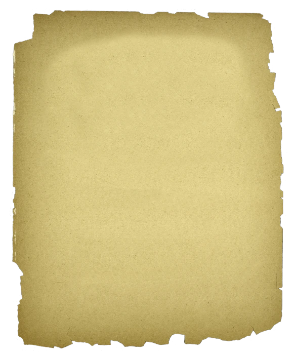 a piece of paper on a black background, by Mac Conner, restored color, heavy vignette!, yellowed paper, loadscreen
