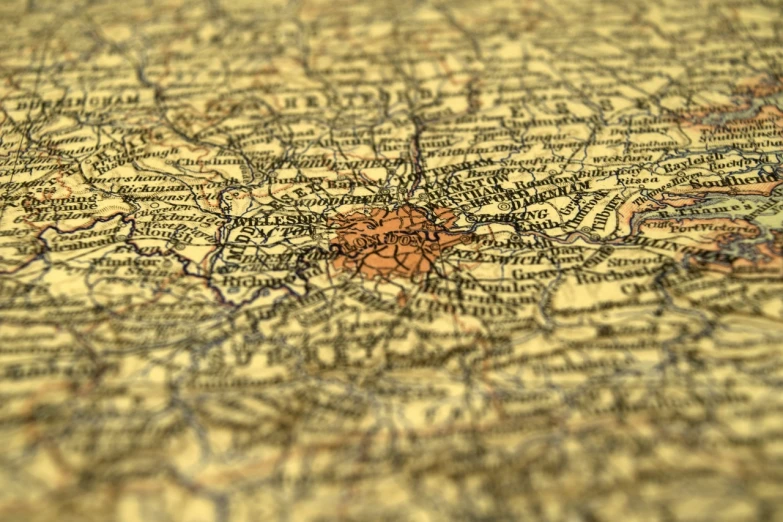 a close up of a map on a table, a tilt shift photo, regionalism, 1940s photo, lviv, high resolution ultradetailed, zoomed out to show entire image