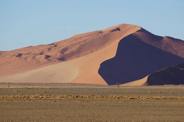 there is no image here to provide a caption for, a photo, by Peter Churcher, flickr, majestic dunes, seen from the long distance, out worldly colours, crater