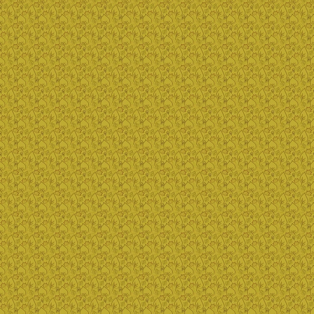 a close up of a pattern on a yellow background, polycount, generative art, grass texture material, uncompressed png, high quality wallpaper, tileable