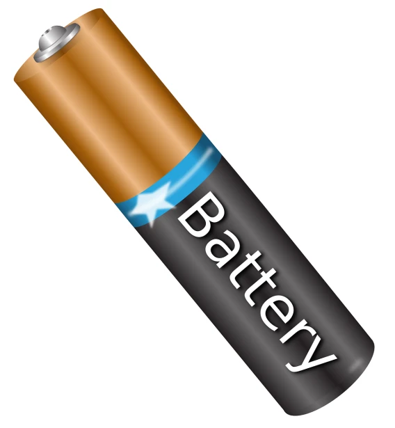 a battery with the word battery written on it, an illustration of, stick, vector image, yummy, a close up shot