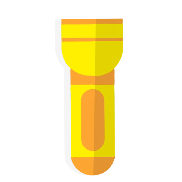 a yellow flashlight on a black background, reddit, avatar image, sprite 2 d, tf 2, exotic artifact