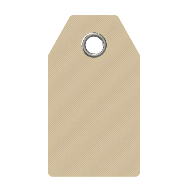 a blank tag on a black background, a picture, light tan, kevlar, front facing!!!, shaded
