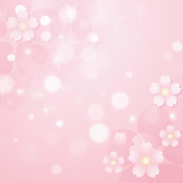 a pink background with a bunch of white flowers, a picture, inspired by Maruyama Ōkyo, sparkling atmosphere, smooth gradation, cherry, organic flowing background