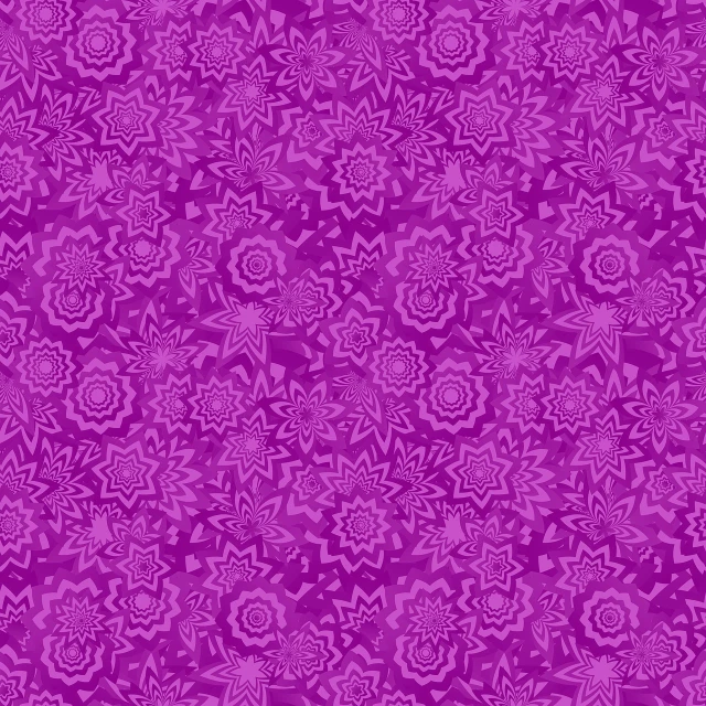 a close up of a pattern on a purple background, a picture, inspired by Maksimilijan Vanka, tumblr, arabesque, seven pointed pink star, seamless, floral! intricate, fine background proportionate