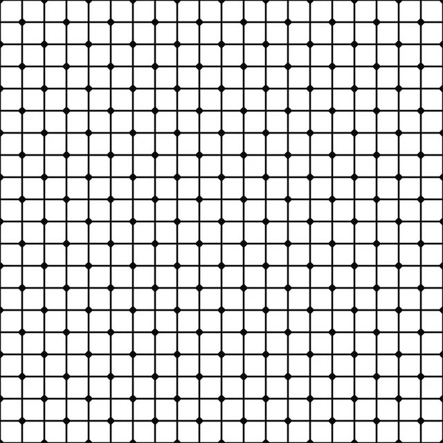 a grid of black and white squares on a white background, inspired by Ștefan Luchian, poker, orbital graphical lines, svg vector, multiple small black eyes