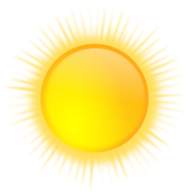 a yellow sun on a white background, an illustration of, pixabay, hurufiyya, heat shimmering, optimus sun orientation, pog, group photo