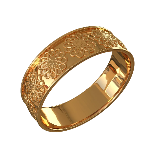 a close up of a gold ring on a black background, a digital rendering, art nouveau, high quality product photo, orthodox, engraved, 8k octae render photo