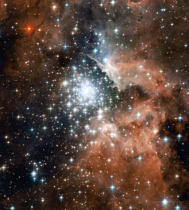 a star filled sky filled with lots of stars, light and space, nasa photo, crystal clusters, hd —h 1024, cosmic cataclysm