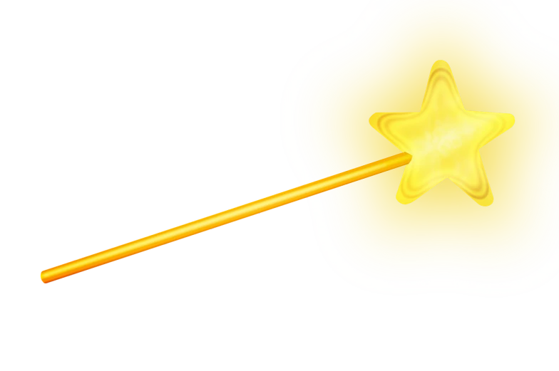 a yellow stick with a star on it, an illustration of, conceptual art, laser fire, liquid simulation background, star butterfly, illustration!