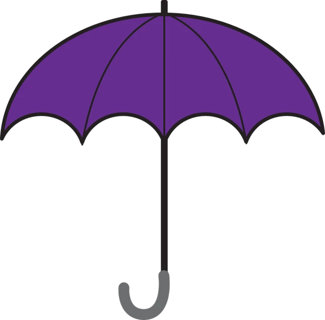 a purple umbrella on a black background, inspired by Masamitsu Ōta, purple. smooth shank, ((purple)), a dark