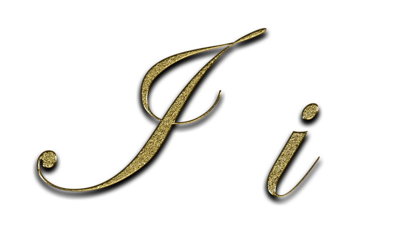 a close up of a gold letter on a black background, a stipple, by Julian Fałat, pixabay, fine art, j - lo, isolated on white background, tiffany, with a black background