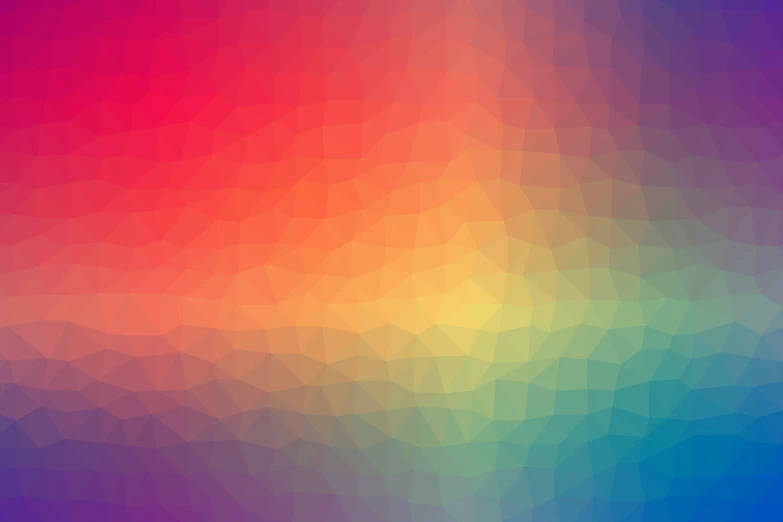 a close up of a colorful abstract background, a low poly render, color field, low polygons illustration, some red and purple and yellow, no gradients, muted but vibrant colors